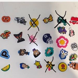 25 Jibblitz For Crocs